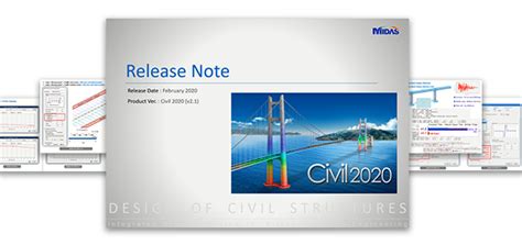 Midas Civil 2020 v. 3.1 Release.